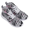 Feminism collage  Women s Lightweight High Top Sneakers View3