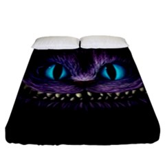 Cheshire Cat Animation Fitted Sheet (king Size) by Sudhe