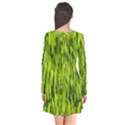 Agricultural field   Long Sleeve V-neck Flare Dress View2