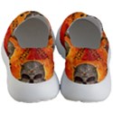 Awesome Skull With Celtic Knot With Fire On The Background Women s Lightweight Slip Ons View4