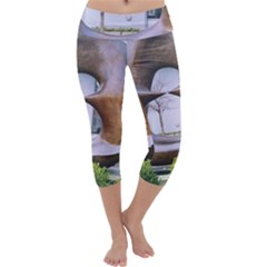 Henry Moore Capri Yoga Leggings by Riverwoman