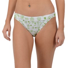 St Patricks Day Pattern Band Bikini Bottom by Valentinaart