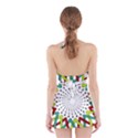 Round Star Colors Illusion Mandala Halter Dress Swimsuit  View2