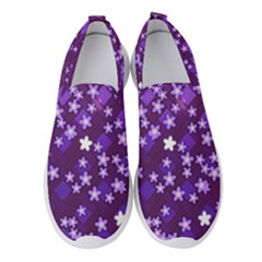 Textile Cross Pattern Square Women s Slip On Sneakers by Pakrebo
