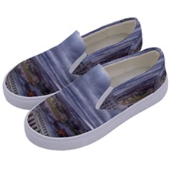 Ohio Supreme Court View Kids  Canvas Slip Ons by Riverwoman