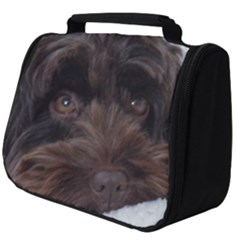 Laying In Dog Bed Full Print Travel Pouch (big) by pauchesstore