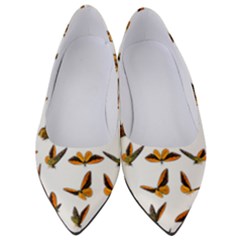 Butterfly Butterflies Insect Swarm Women s Low Heels by Pakrebo