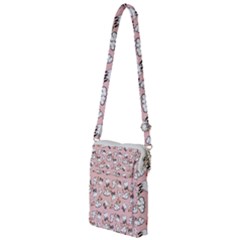 Vintage Lamb Pattern Pink Multi Function Travel Bag by snowwhitegirl