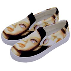 Lost Kids  Canvas Slip Ons by snowwhitegirl