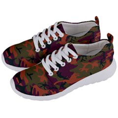 Camouflage Orange Men s Lightweight Sports Shoes by snowwhitegirl