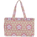 Floral Design Seamless Wallpaper Canvas Work Bag View2