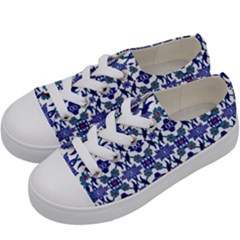 Ml 163 Kids  Low Top Canvas Sneakers by ArtworkByPatrick