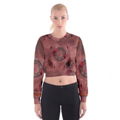 Wonderful Dream Catcher Cropped Sweatshirt by FantasyWorld7