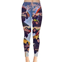 Pretty Colors Cars Leggings  by StarvingArtisan