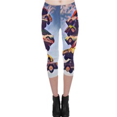 Pretty Colors Cars Capri Leggings  by StarvingArtisan