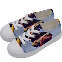 Pretty Colors Cars Kids  Low Top Canvas Sneakers by StarvingArtisan