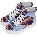 Pretty Colors Cars Kids  Hi-Top Skate Sneakers View2