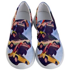 Pretty Colors Cars Women s Lightweight Slip Ons by StarvingArtisan