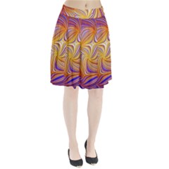 Electric Field Art Lii Pleated Skirt by okhismakingart