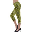 Electric Field Art VI Lightweight Velour Capri Leggings  View3