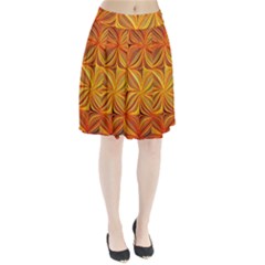 Electric Field Art Xlv Pleated Skirt by okhismakingart