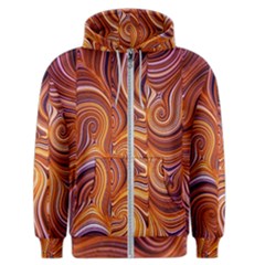 Electric Field Art Liii Men s Zipper Hoodie by okhismakingart