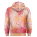 Wonderful Floral Design, Soft Colors Men s Pullover Hoodie View2