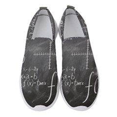 Mathematics Women s Slip On Sneakers by snowwhitegirl