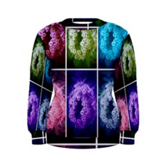 Closing Queen Annes Lace Collage (horizontal) Women s Sweatshirt by okhismakingart