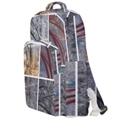 Winter Tulips Double Compartment Backpack by okhismakingart