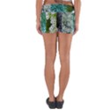 Queen Annes Lace Vertical Slice Collage Yoga Shorts View2