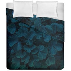 Columbine Leaves Duvet Cover Double Side (california King Size) by okhismakingart