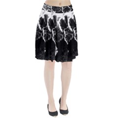 Tree Fungus High Contrast Pleated Skirt by okhismakingart