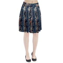 Tree Fungus Branch Vertical Pleated Skirt by okhismakingart