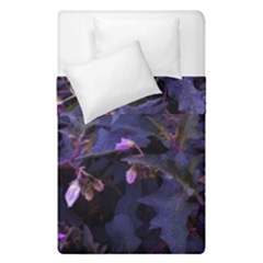 Purple Nettles Duvet Cover Double Side (single Size) by okhismakingart