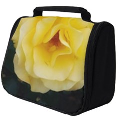 Pale Yellow Rose Full Print Travel Pouch (big) by okhismakingart