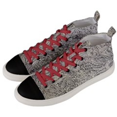 Zentangle Bird Men s Mid-top Canvas Sneakers by 100rainbowdresses