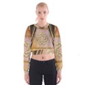 Decorative Celtic Knot Cropped Sweatshirt View1