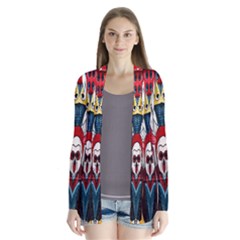 Graffiti 2 Drape Collar Cardigan by ArtworkByPatrick