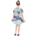 Cute Fairy Dancing On A Piano Kids  Smock Dress View2