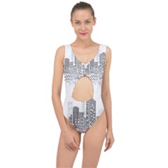 Division A Collection Of Science Fiction Fairytale Center Cut Out Swimsuit by Sudhe