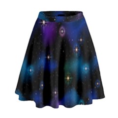 Serene Space High Waist Skirt by JadehawksAnD