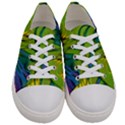 Abstract Pattern Lines Wave Women s Low Top Canvas Sneakers View1