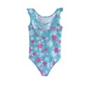 Background Frozen Fever Kids  Frill Swimsuit View2