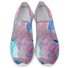 Abstract Clouds And Moon Men s Slip On Sneakers by charliecreates