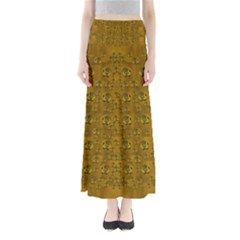 Freedom And Spectacular Butterflies Full Length Maxi Skirt by pepitasart