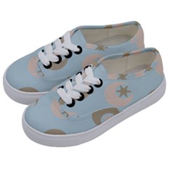 Moon Star Air Heaven Kids  Classic Low Top Sneakers by HermanTelo