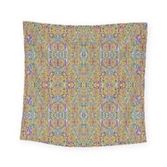 Pearls As Candy And Flowers Square Tapestry (small) by pepitasart