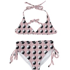 Yin Yang Pattern Kids  Classic Bikini Set by Valentinaart