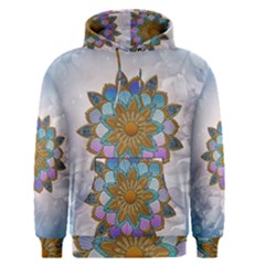 Wonderful Mandala Men s Pullover Hoodie by FantasyWorld7